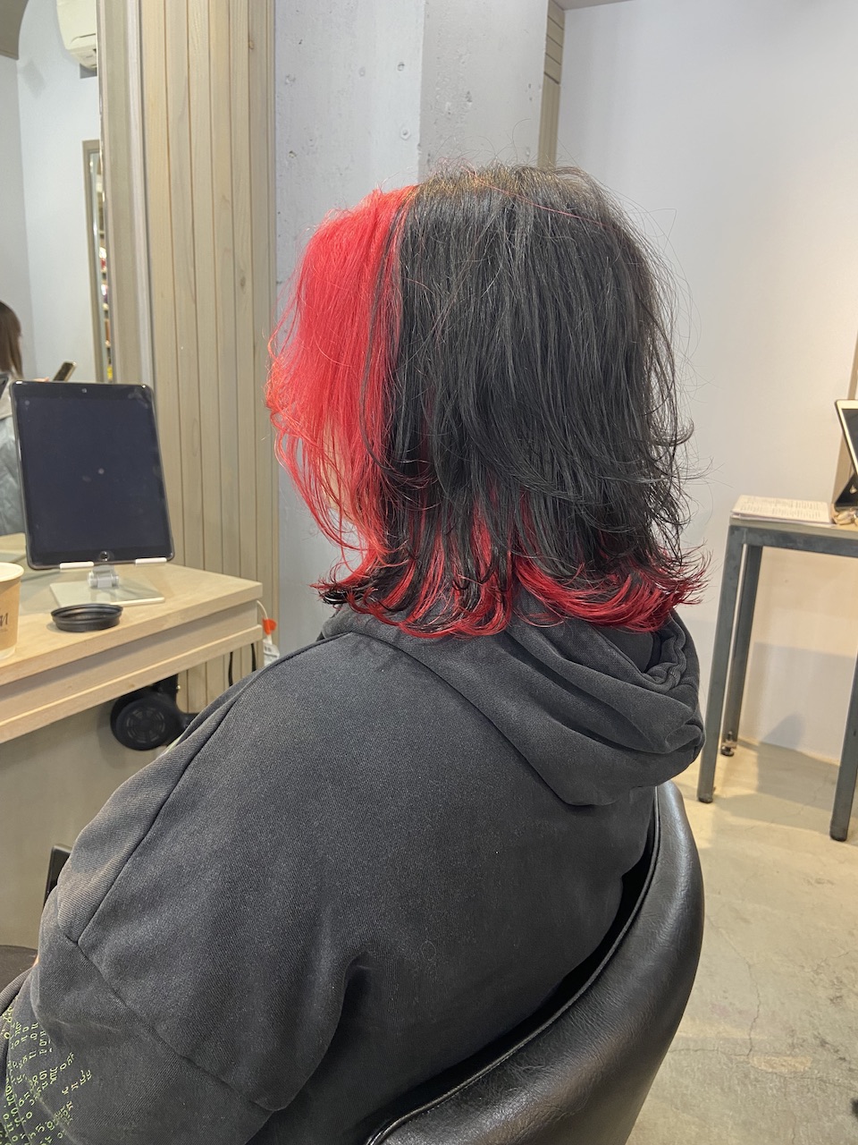 ボブウルフカット　ウルフ/ボブ/ボブウルフ/レイヤーカット/上野御徒町/御徒町/上野/湯島