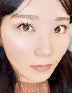自然なまつ毛エクステ✨